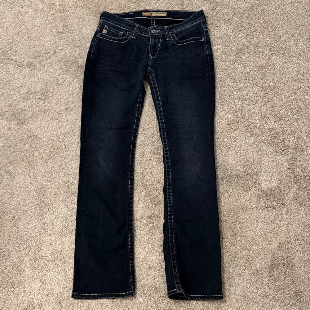 Big Star Women's Boot Cut Jeans - Dark Blue